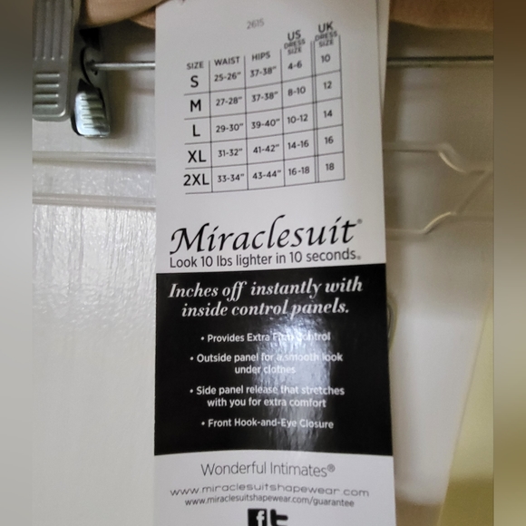 NWT Miraclesuit Nude Waist Cincher Sz XL - Picture 3 of 5